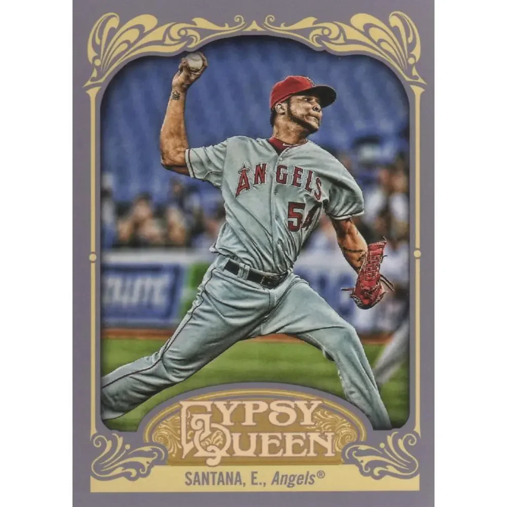 2012 Topps Gypsy Queen Ervin Santana # 192 Los Angeles Angels